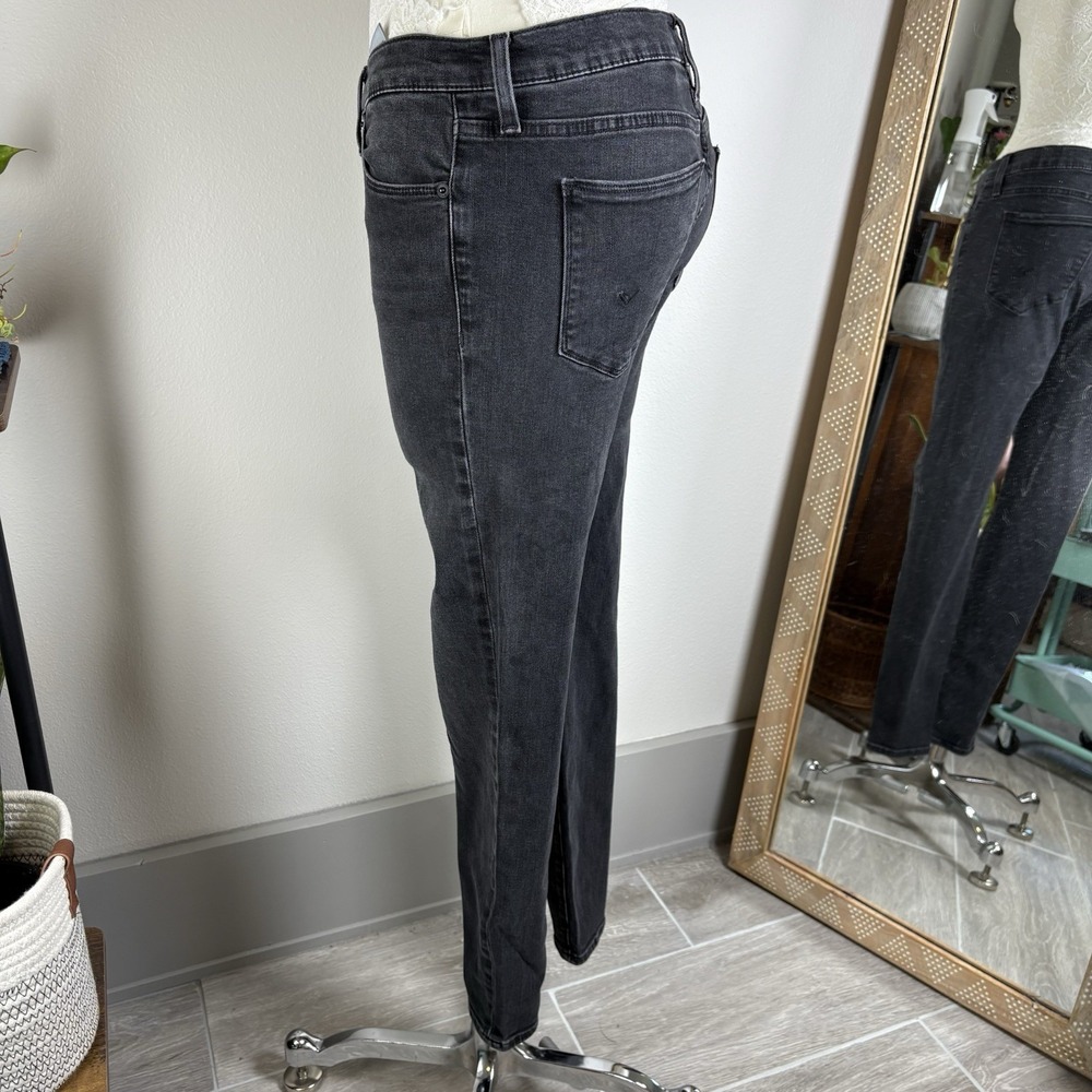 Hudson Women 29 Black Jeans Natalie Midrise Super Skinny Ankle Lyocell Cotton - Picture 7 of 16